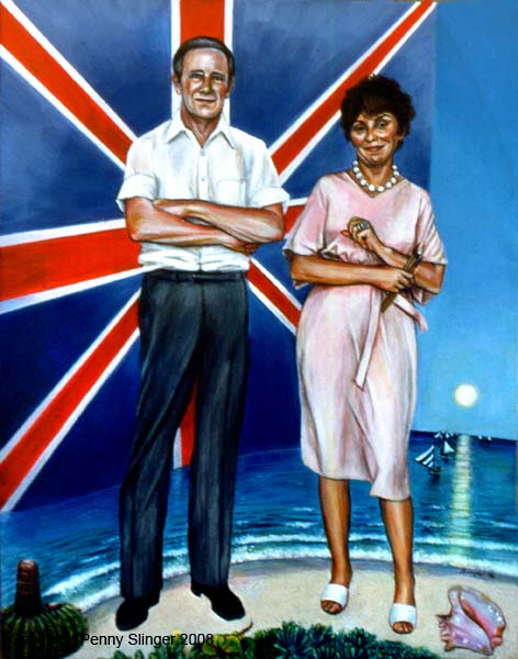 Informal Portrait of Mr & Mrs Bailey